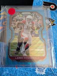 Larry Fitzgerald 2020 Prizm Blue Wave #d/199 - Imagen 1 de 2