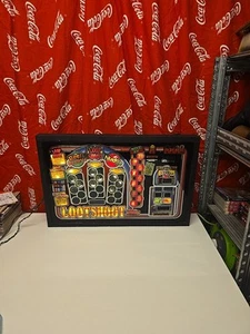 Vintage Fruit Machine Frames Front Panel,Glass Light Up Man Cave - Picture 1 of 7