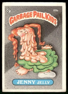 1985 Topps Garbage Pail Kids Series 2 #69a Jenny Jelly - Picture 1 of 2