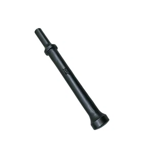 1" OD Pneumatic Air Hammer Bit, 0.498" Shank, 7.1" Long, Heavy-Duty Cr-Mo Ste... - Picture 1 of 4