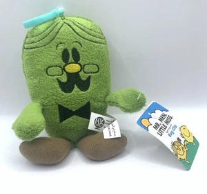 RARO Mr Men Mr Fussy Llavero Juguete Peluche Verde - 2013 - Imagen 1 de 6