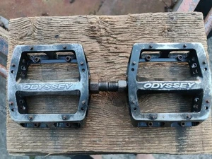 Pedales BMX Odyssey JC TRAILMIX 9/16 - Negro - Aluminio - Imagen 1 de 3