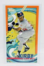 2022 Topps Rip Kirby Puckett Mini Orange /60 Minnesota Twins