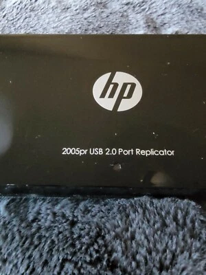 HP 2005pr USB 2.0 Port Replicator HSTNN-IX05 681279-001 😊 - Bild 1 von 4