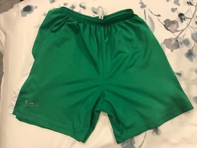 Зеленые мужские средние футбольные шорты Xara Kelly хорошее состояние товара - Изображение 1 из 3