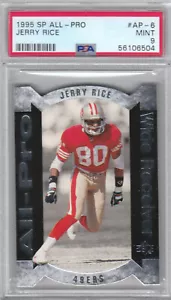 1995 Upper Deck SP 49ers Jerry Rice All-Pro Card #AP-6 PSA 9 MINT (6504) - Bild 1 von 2
