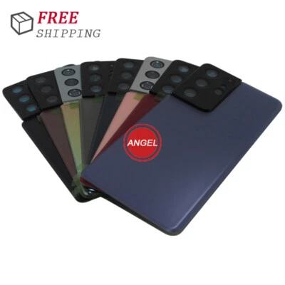 后玻璃保护套+相机镜头 三星 Galaxy S8 S9 S10 S20 S21 S22 23 + Ultra FE — 第 1/4 张图片