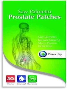 Saw Palmetto Prostate Patches Men Prostate Health Drug Free Consistent Release - Picture 1 of 2