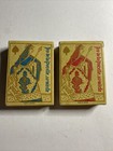 VINTAGE Concorde Air France Playing Cards Jeu De La Pucelle RARE HTF LOT OF 2