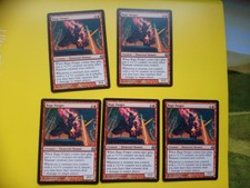 MTG Card. Rage Forger.Morningtide x5. Elemental Shaman