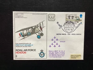 GB 1970 RAF Air Display 50 Years, RAF , flown in Red Arrows Gnat, Apollo RAF213 - Picture 1 of 2