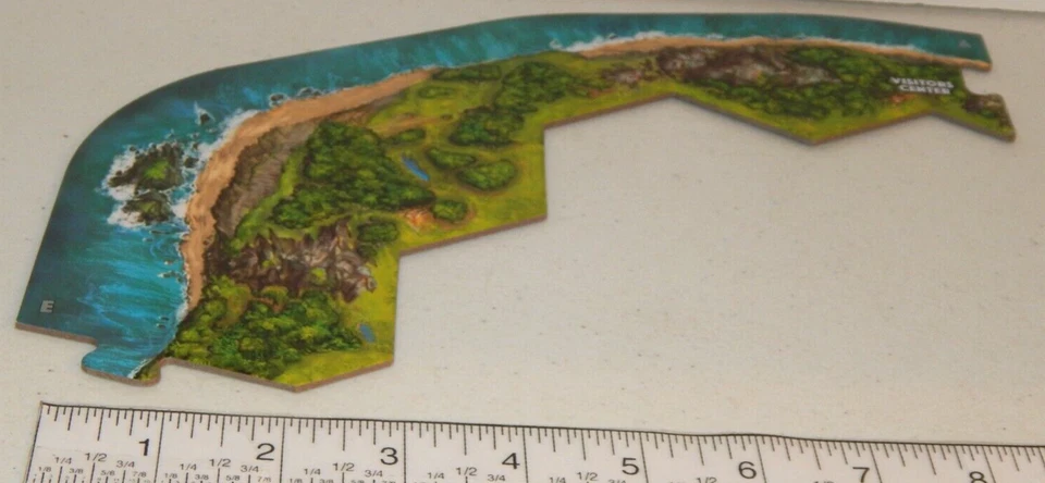 2018 Jurassic Park Danger Adventure Strategy Game A E Board Part Only - Image 1 of 1