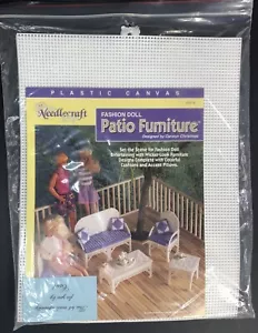 The Needlecraft Shop Plastic Canvas~ Fashion Doll Patio Furniture Kit 923718 - Picture 1 of 4