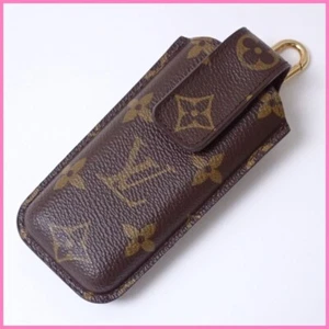 Autentyczne LOUIS VUITTON Monogram Etui na telefon Japonia Etui na telefon M63050 - Zdjęcie 1 z 7