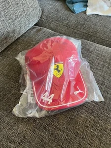 Scuderia Ferrari Baseball Cap - Lewis Hamilton 44 - Picture 1 of 3