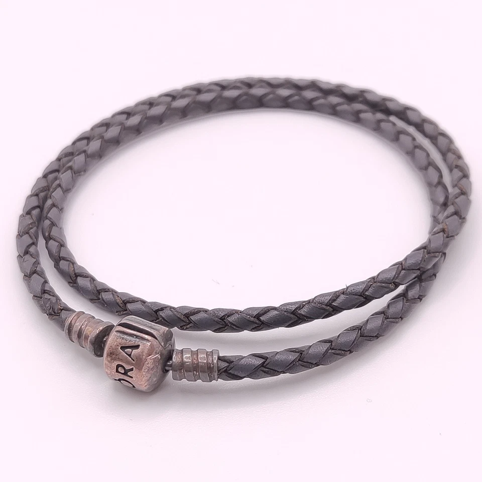 ⭐ Pandora 925 Armband Band Armreif Perle Halskette Collier Kette Silber 078 ⭐ - Bild 1 von 2