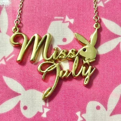 Playboy Jewellery Miss July Necklace Birthday Girl Playmate of the Month £299. - Image 1 of 4