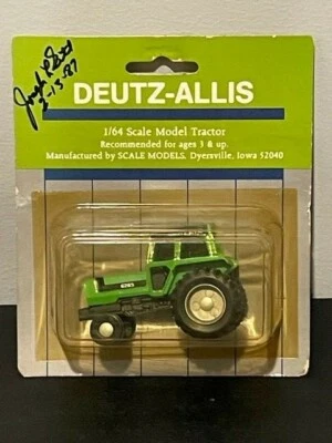 Scale Models Deutz Allis 6265 Louisville Farm Show 1987 1/64 AUTOGRAPHED 2/13/87 - Image 1 of 3