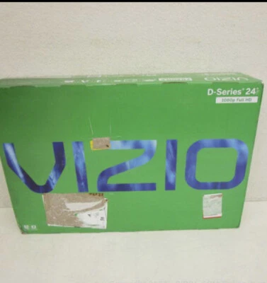 Vizio D24f-J09 24” 1080p Smart TV Full HD Streaming Media CRACKED SCREEN - Image 1 of 4