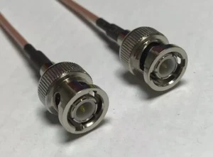 4 Inch RG316 BNC Male to BNC Male Coaxial Cable USA High Quality - Picture 1 of 2