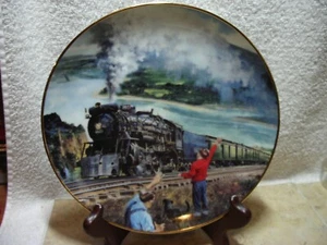 ARTAFFECTS THE SUNSHINE SPECIAL LIMITED COLLECTIBLE TRAIN PLATE JIM DENEEN - Picture 1 of 2