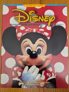 Disney News Magazine Summer 1986 - Minnie Mouse, EPCOT, Harper Goff, Tokyo DL  - Picture 1 of 2
