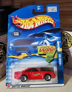 đHot Wheels 2002 #148đ'87 PORSCHE 959 RedâChrome 5-Spoke WheelsâĄTHAILAND - Bild 1 von 7