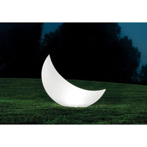 Intex Indoor/Outdoor Rechargeable Floating Crescent LED Decorative Accent Light - Picture 1 of 7
