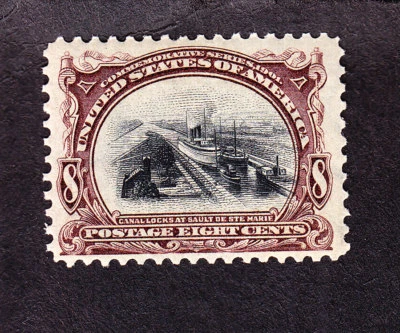 US 298 8c Pan-American Exposition Mint VF OG NH SCV $230 (001) - Image 1 of 2