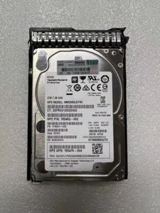 765466-B21 HP 2TB 12G SAS 7.2K RPM 2.5" 512E HDD 765873-001 765452-002 - Afbeelding 1 van 4