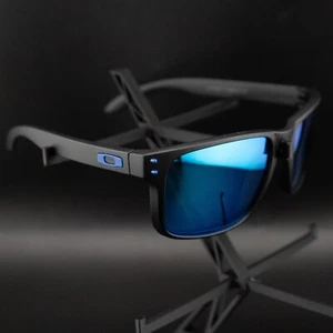 NEW Oakley Holbrook XL Prizm Men's Black Sunglasses Blue Mirror - OO9417 - ABXL - Picture 1 of 4