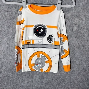 Disney Store Star Wars BB-8 Costume PJ Pals Pajama Top Shirt Size 5 Robot Kids - Picture 1 of 10