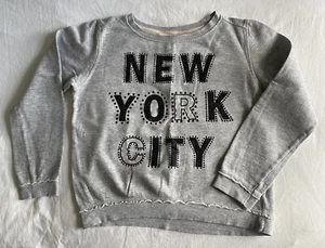 H&M Mädchen graues Sweatshirt Größe 14+ sehr guter Zustand - Bild 1 von 3