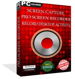 Screen Capture PRO Recorder Desktop Video Audio + Converter & Editor PC MAC NEW!