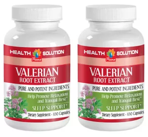 blood pressure supplement capsules-VALERIAN ROOT EXTRACT -valerian supplement-2B - Picture 1 of 12