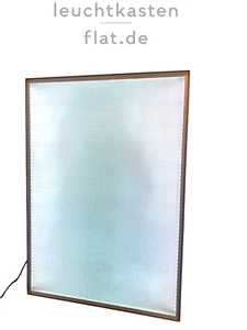 LED Leuchtkasten H84xB59,5cm Spanntuchsystem Werbung Reklame Werbekasten Premium - Bild 1 von 5