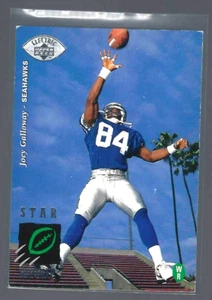 1995 Upper Deck Electric Silver Joey Galloway #8 Rookie RC Seattle Seahawks - Picture 1 of 2
