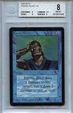 MTG Beta Psionic Blast BGS 8.0 NM/MT Card Magic Amricons 5449