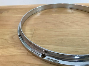 LUDWIG Twin Channel Die Cast RIM HOOP Counterhoop Part Snare Drum 14" 10-Lug 80s - Bild 1 von 9