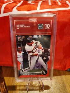 2022 Topps Now Jake Burger #256 Red 2/10 TAG Graded 10 - Picture 1 of 2