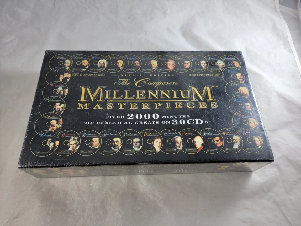 The Composers Millennium Classical Music Masterpieces 30 CD Box Set  - Image 1 of 4