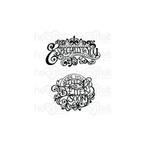 Heartfelt Creations Stamps ~ ELEGANT ESPECIALLY FOR YOU ~ HCPC3934 - Picture 1 of 2
