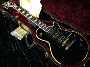 Gibson Custom Shop Historic 1957 Les Paul Custom LPB7 3PU Black Beauty USA 2000 - Picture 1 of 8
