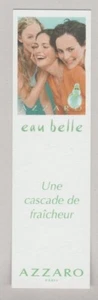 Carte publicitaire - advertising card - Eau Belle de Loris Azzaro - Picture 1 of 1