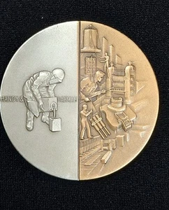 Handy & Harmon Sterling Bronze 100 Jahre Medaille 1867-1967 Medallic Art Co - Bild 1 von 6