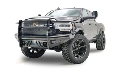 FAB FOURS DR06-S1160-1 FULL GUARD BLK STEEL REPLACEMENT BUMPER FOR RAM 2500/3500 Foto 1 de 4