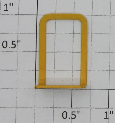 Lionel 8368-34 Short Yellow Handrail  (10) - Image 1 of 2