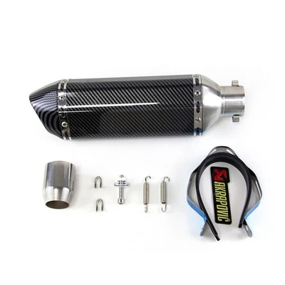 Slip-on 51mm Universal Motorcycle Exhaust Muffler Pipe with DB Killer Silencer - Image 1 of 4