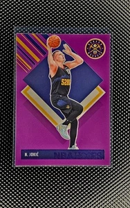 2024 Hoops Tribute Nikola Jokic #284 Denver Nuggets Purple Parallel SP  - Picture 1 of 3