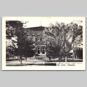 Postcard Webster County Courthouse Red Cloud Nebraska - Picture 1 of 3